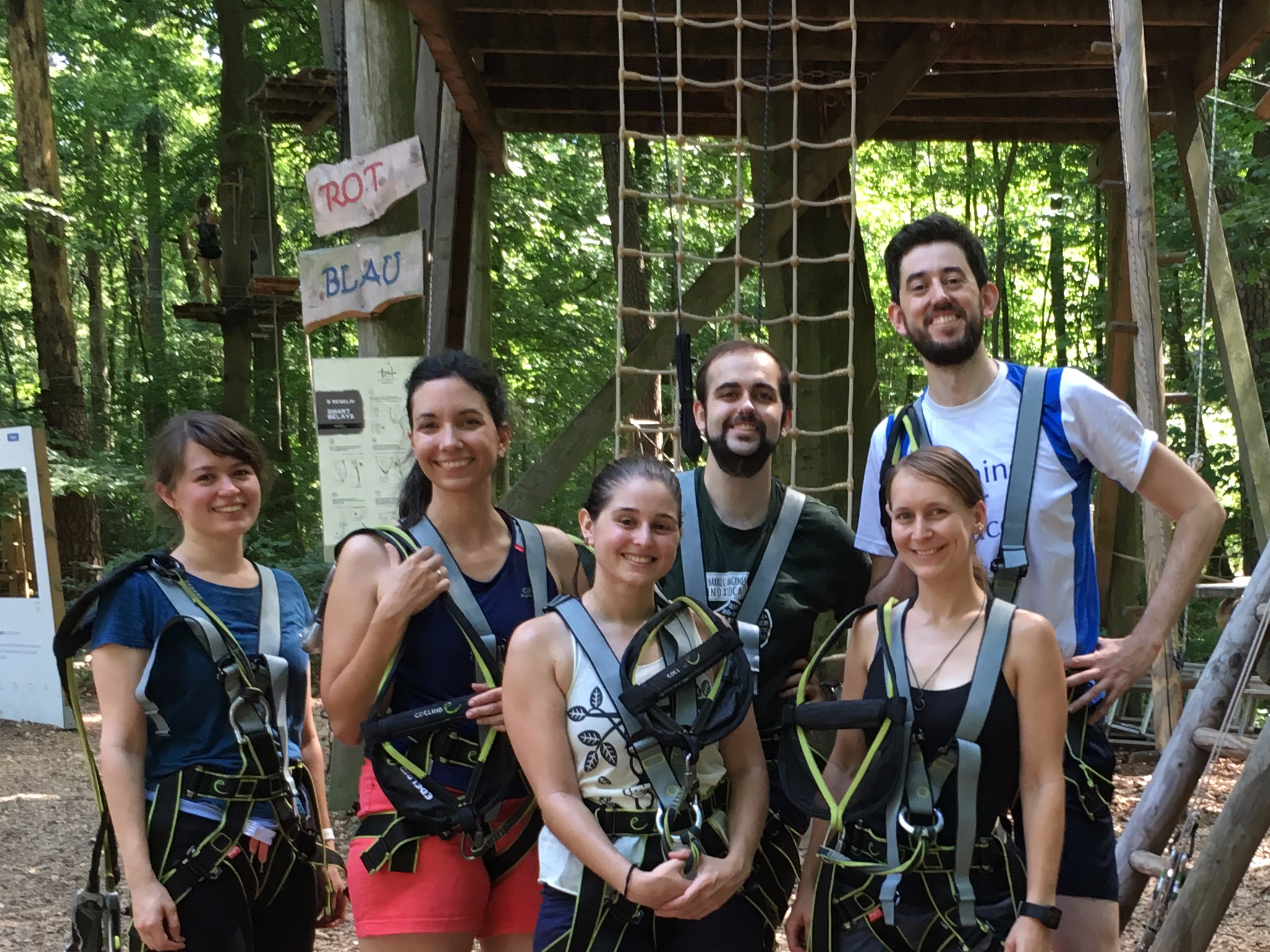 Kletterwald Acebron group picture